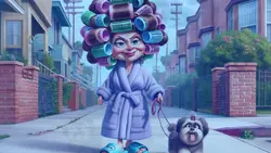 Walking the dog 