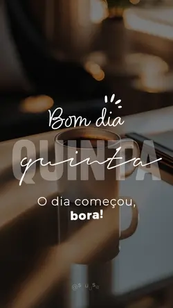 Bom dia Quinta 
