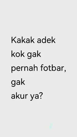 kakak adek kok ga