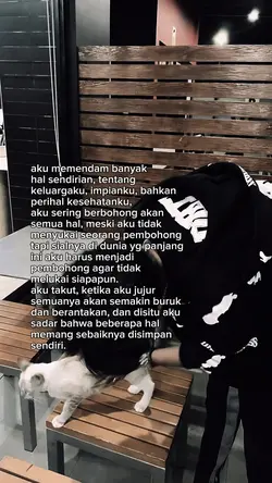 aku memendam bangak 