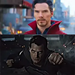 SUPERMAN VS DR STRAN