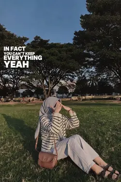 In fact you can't 