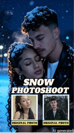 SNOW PHOTOSHOOT