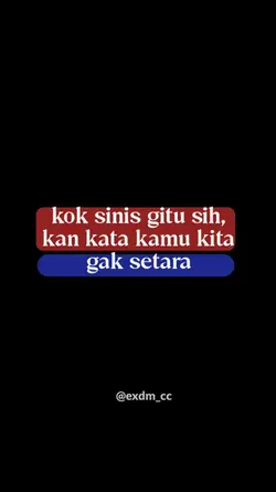 kok sinis gitu sih
