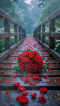 Roses at the bridge.