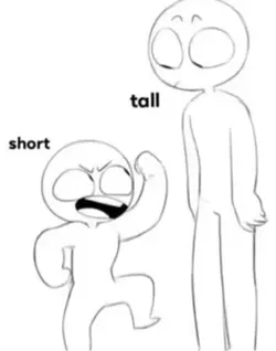 Short vs tall