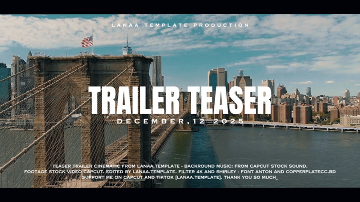 capcut template cover