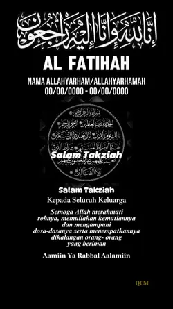 Salam Takziah