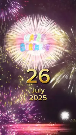 hbd 26 july 2025