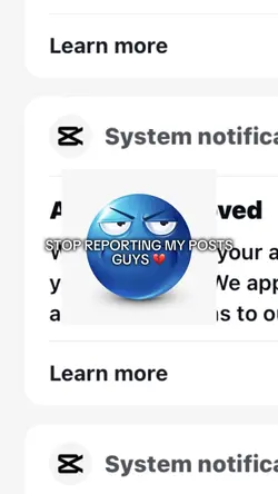 STOP REPORTING ME 