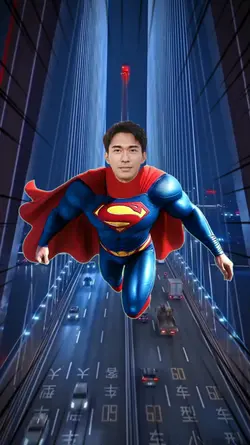 Superman fly