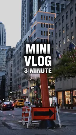 3 minutes vlog