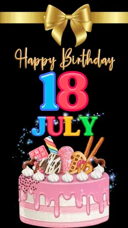 Birthday 18 July2024