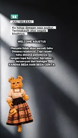 Juli selesai 