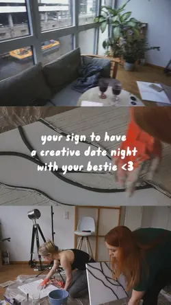#analog date night