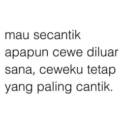 mau secantik apapun