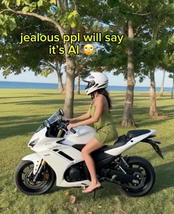 Fake motorcycle 