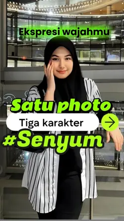 1 photo 3 senyum 