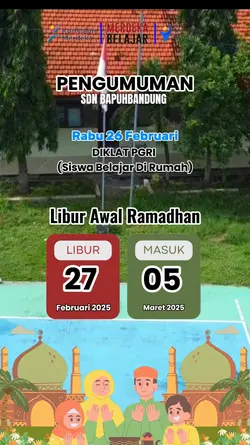 Pengumuman Libur