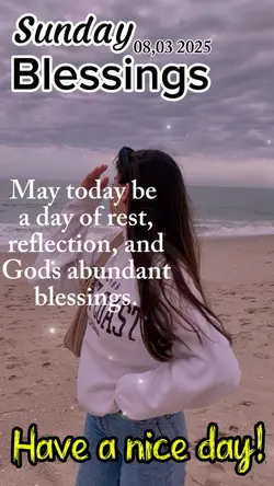 Sunday blessings 