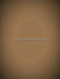 reintroduce my self