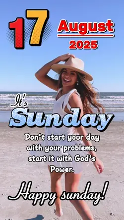 Sunday, August 17