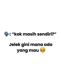 jelek gini mana ada 