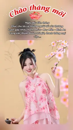 Chào tháng mới 