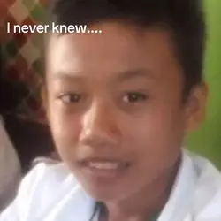 never knew 