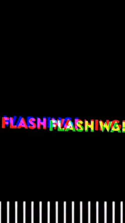 Flash warning 