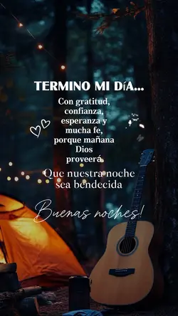 Buenas noches 🌙