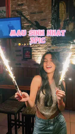 MẪU SINH NHẬT CHÁY
