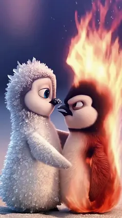 trend pingguin viral