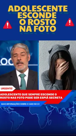 ESCONDE O ROSTO FOTO