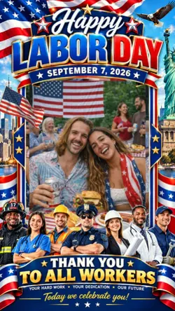 Happy labor day USA