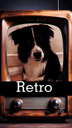 Retro Hund