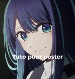 Tuto pour poster