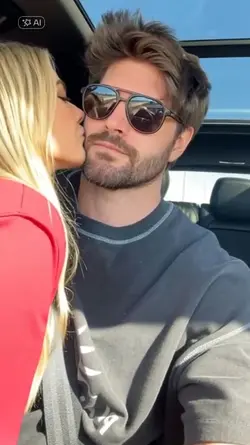 Kiss girlfriend