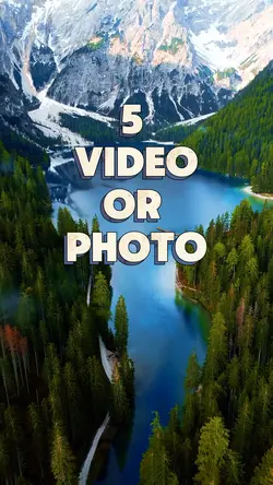 5 video or photo 