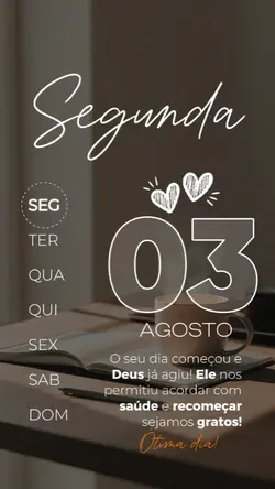 Segunda Bom dia 
