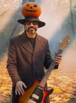 Halloween rockstar 