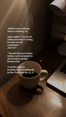 Trust him and pray. 