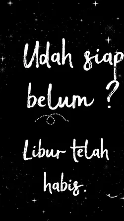 libur tlah habis