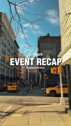 your event recap