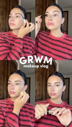 grwm makeup 