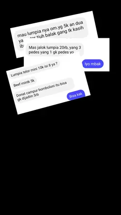 suara pesanan