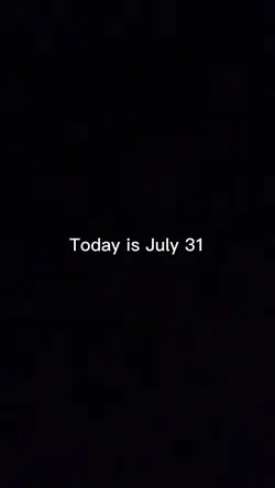 JULY 31 AW AW