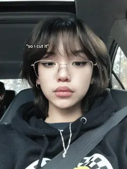 "so i cut it"