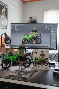viral miniatur motor