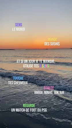 5 sens